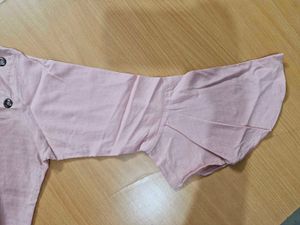 Pink Embroidery Top