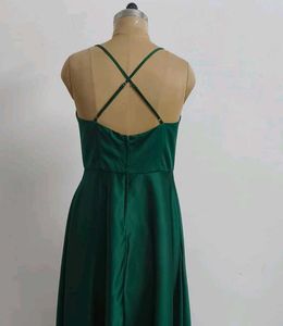 Elegant Green Midi Dress