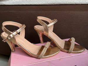 Embellished Stilettos with Buckle