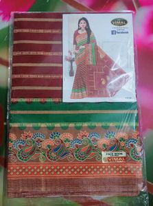 Vimal Brand New Cotton Saree
