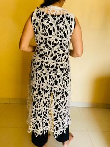 Crochet Long Shrug