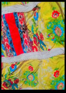 Floral Tiered Skirt