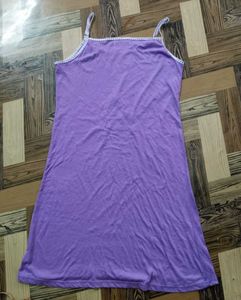 Cute Purple Dolphin Slip Dress