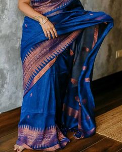 New Women Banarasi Soft Silk Saree
