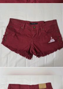 y2k Billabong Original Red Shorts