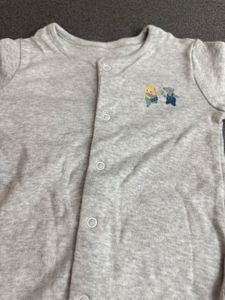 Pair Of Two Cute Baby Onesie