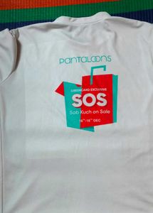 Pantaloons White Graphic T-Shirt