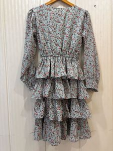 Floral Tiered Dress