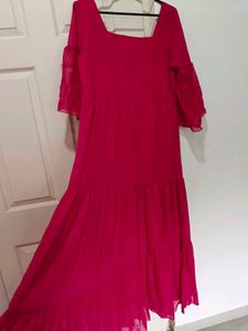 Pink Long Maxi Dress