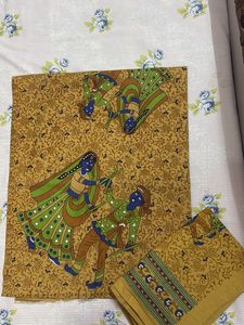 Brand New Rajasthani Cotton Bedsheet