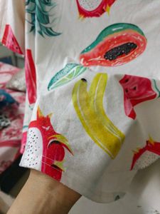 Cute Fruit Print Tee