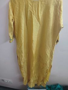 Elegant Yellow Kurta