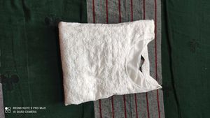 White Cotton  Kurta.