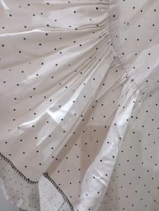 New Dotted White Top Branded Stuff