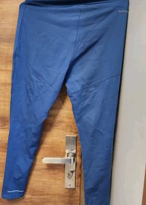 Blue Active Leggings