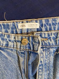 Wide Leg Ripped Jeans