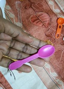 Set Of Plastic Spoons