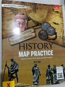 History Map Practice Book For Class 10th