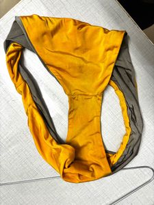 Soft Satin Reversible Used Bikini Panty