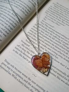Resin Heart Necklace