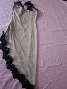 Lace Trim Bodycon Dress