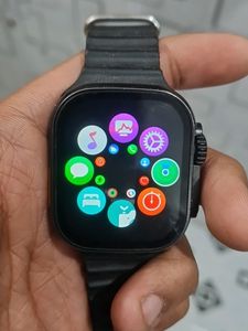 Ultra T900 Big Dial Smartwatch Black
