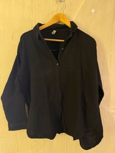 Black Two-Piece Set Pure Cotton