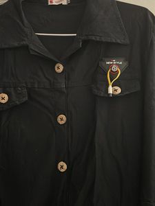 Black Mickey Mouse Jacket