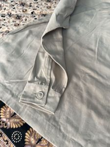 Beige Casual Jacket