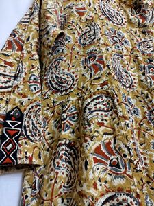 Siyahi Kalamkari Kurti