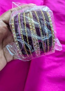Velvet Finish Bangles