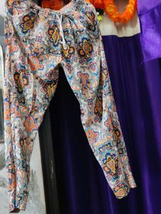 Patterned Jogger Pants