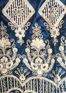 Embroidered Velvet Fabric