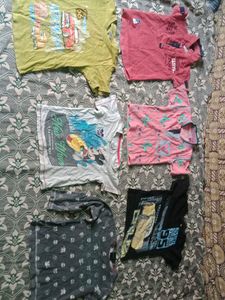 T Shirts Combo Of 7 Items