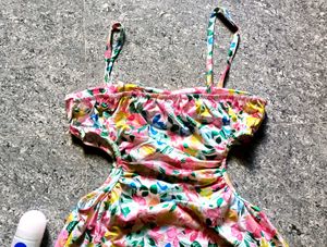 FLORAL PARTY DRESS FOR WOMEN