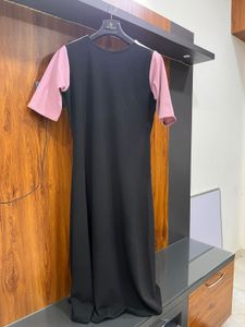 Color Block Midi Dress