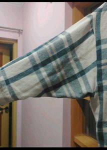 Checked Overshirt Jacket