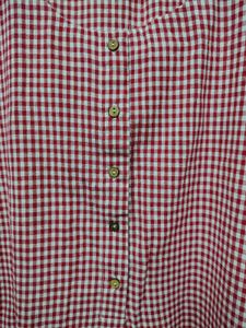 Red And White Kurta - XXL