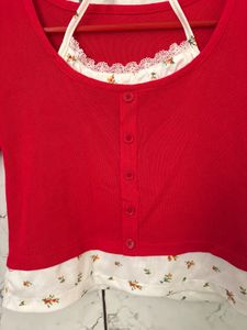 Savana Printed Knit Top