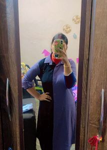 Two-Tone Shirt Dress