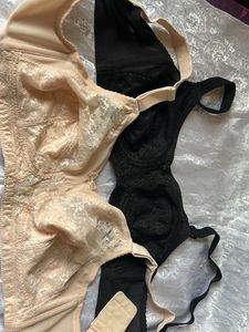 Combo Of 2 Netted & 1 Padded Bra