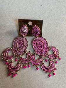 Pink And Golden Mix Earning For Girl