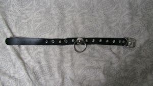 black goth choker