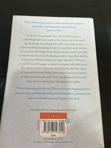 India: Shashi Tharoor Book