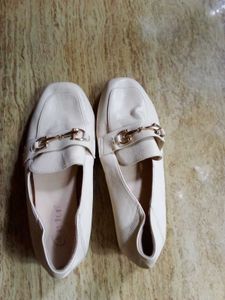 Beige Women Loafer