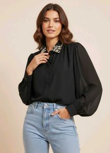 Elegant Black Blouse