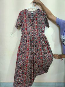 Button up dress