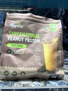 Alpino Peanut Protein : cold coffee flavor
