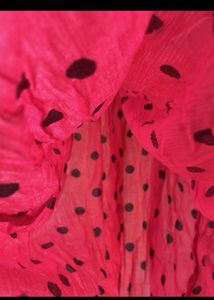 Pinteresty 🎀Polka dot dress A line💗🤍