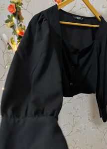 Carlton Black Blouse